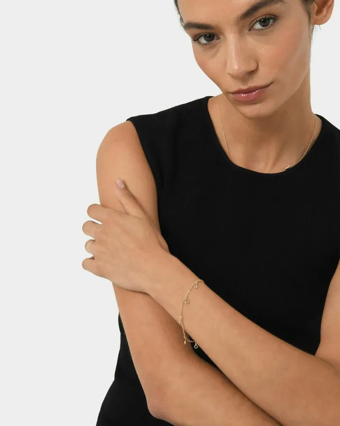Forcast Esme 16k Gold Plated Bracelet Gold Women Bracelets