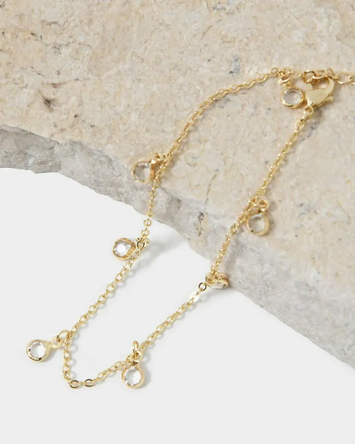Forcast Esme 16k Gold Plated Bracelet Gold Women Bracelets