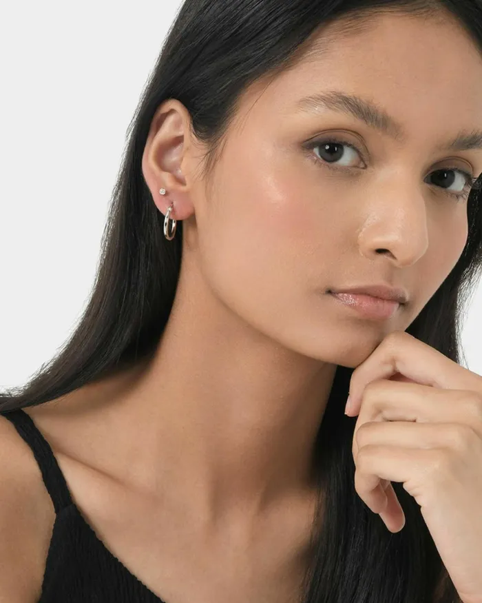 Forcast Felicity 2 Way Earrings Goldsilver Women Earrings