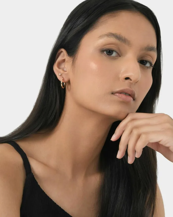 Forcast Felicity 2 Way Earrings Goldsilver Women Earrings