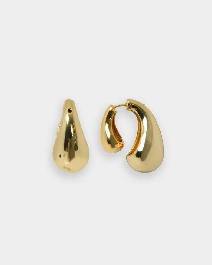 Forcast Gia Gold Bubble Earrings Gold Women Earrings