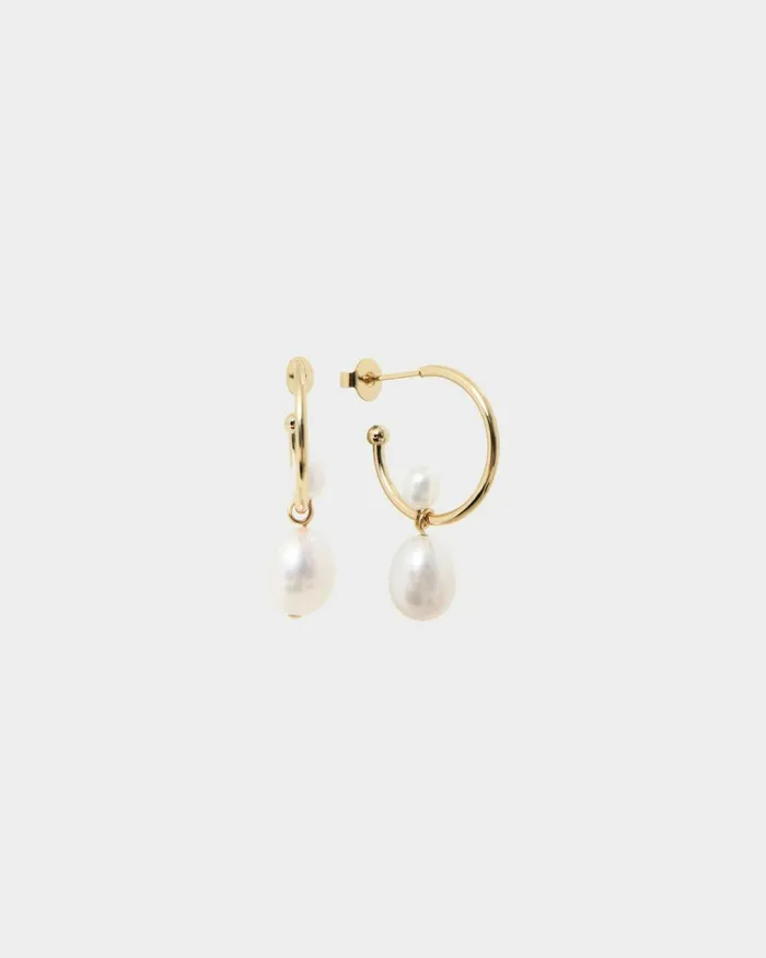 Forcast Gina 16k Gold Plated Earring Gold Women Earrings