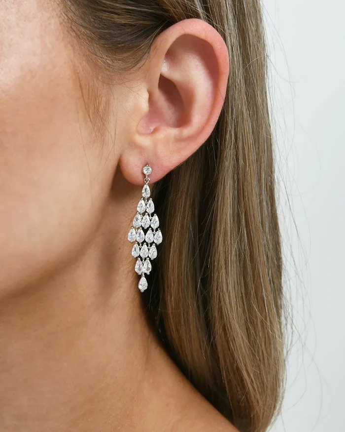 Forcast Gisela Sterling Silver Earring Silver Women Earrings