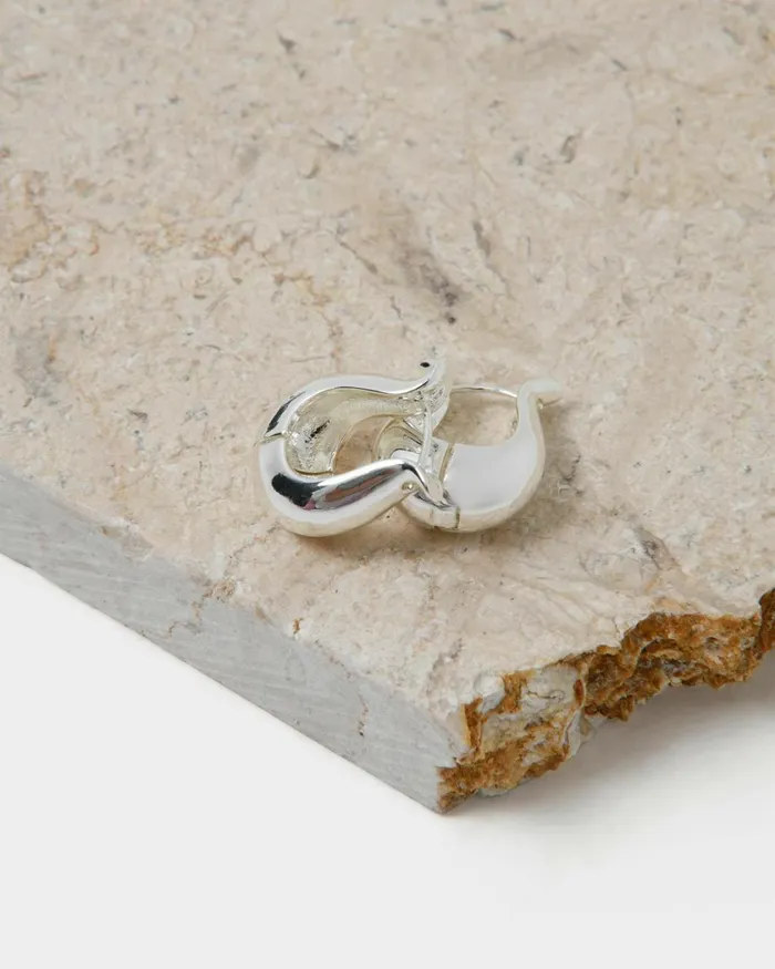 Forcast Goulbury Hoop Earrings Goldsilver Women Earrings