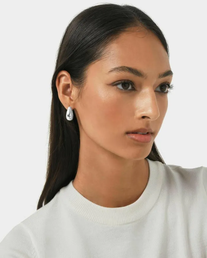 Forcast Goulbury Hoop Earrings Goldsilver Women Earrings