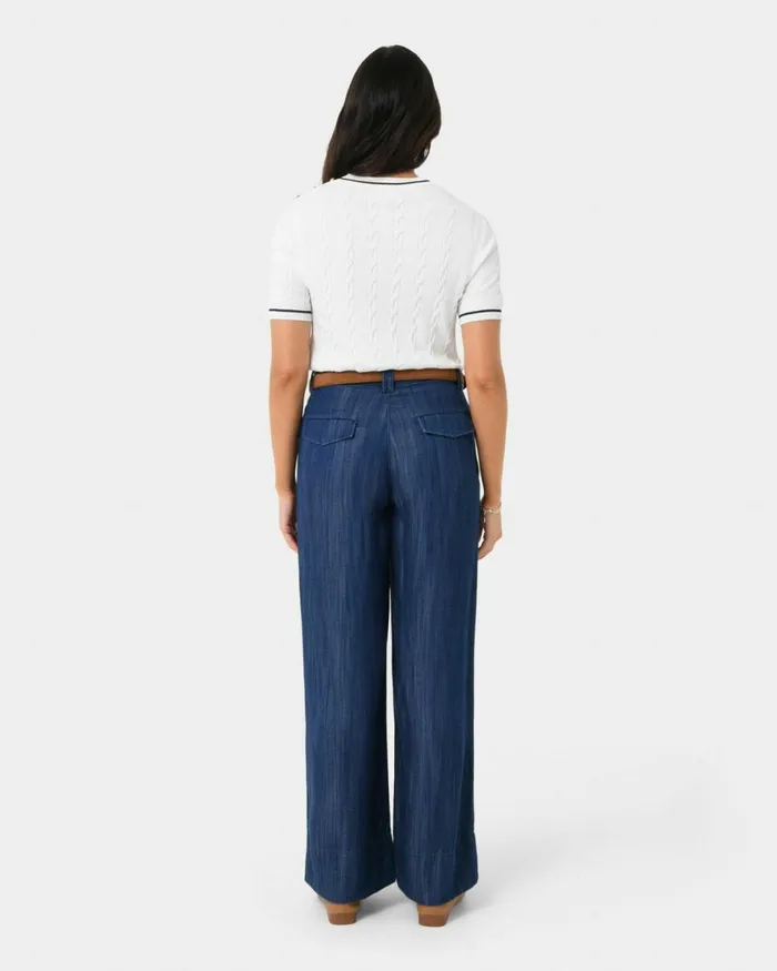 Forcast Harvey Cable Knit Top Women TShirts and Tops