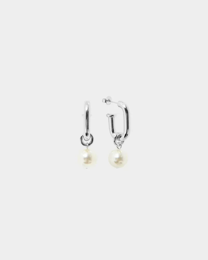 Forcast Hazel Sterling Silver Earrings Goldsilver Women Earrings