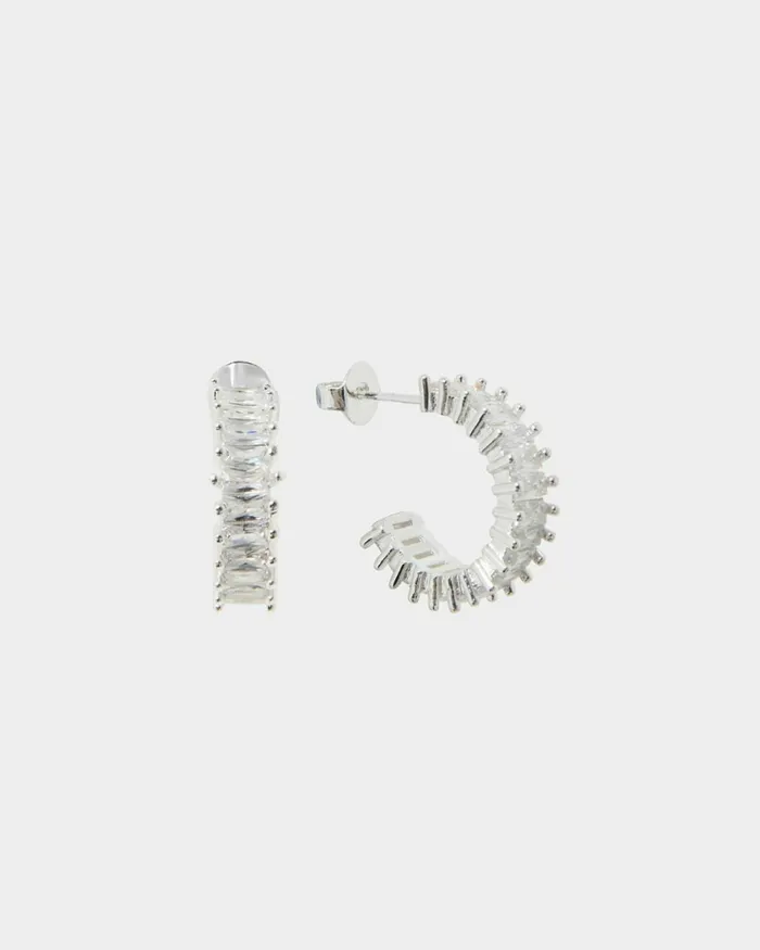 Forcast Isa Sterling Silver Earrings Goldsilver Women Earrings