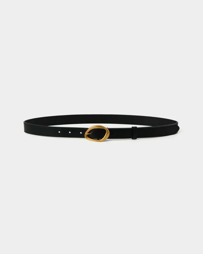 Forcast Itzel Leather Belt Black Women Belts