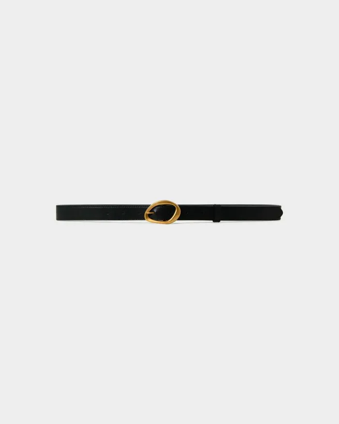 Forcast Itzel Leather Belt Black Women Belts