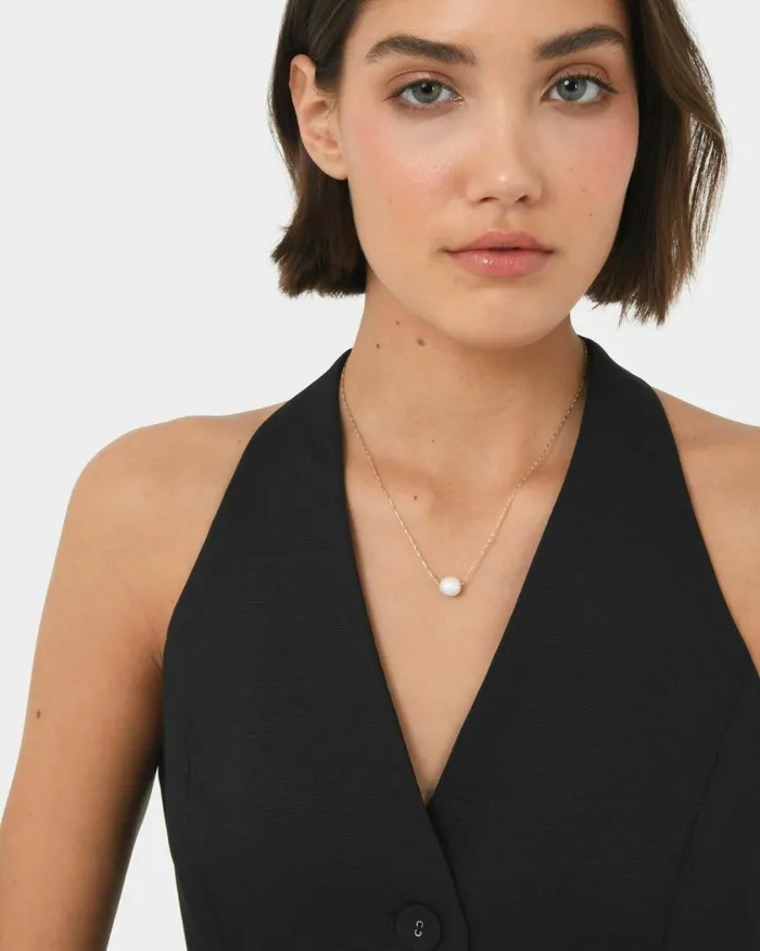 Forcast Ivy 16k Gold Plated Necklace Gold Women Necklaces
