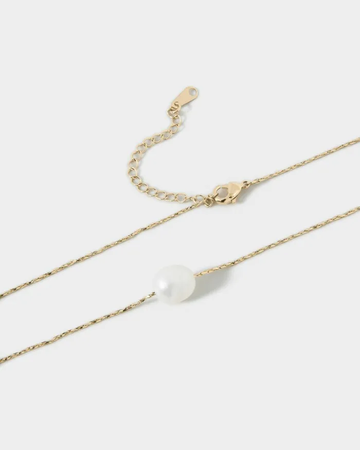 Forcast Ivy 16k Gold Plated Necklace Gold Women Necklaces