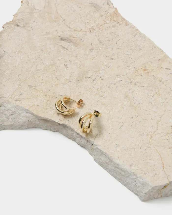 Forcast Jaelyn Earrings Gold Women Earrings