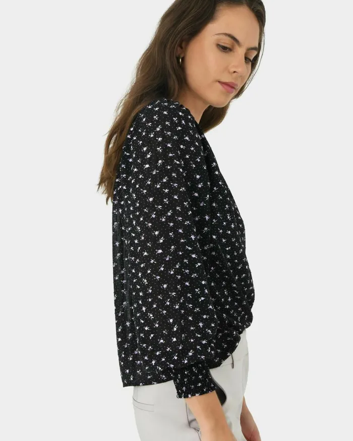 Forcast Jana Round Neck Blouse Women TShirts and Tops
