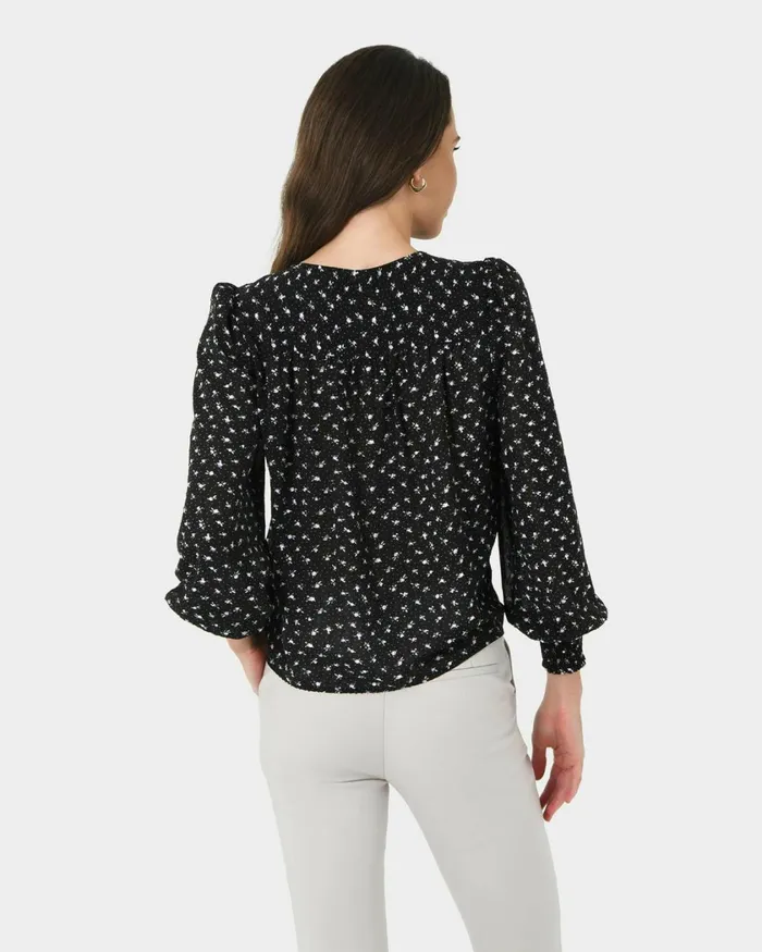 Forcast Jana Round Neck Blouse Women TShirts and Tops