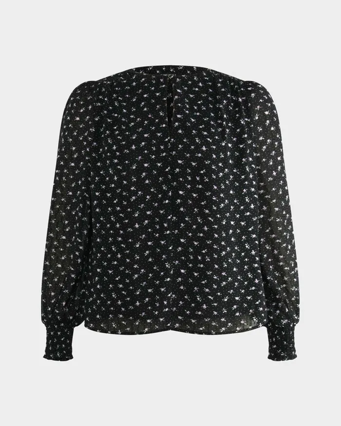 Forcast Jana Round Neck Blouse Women TShirts and Tops