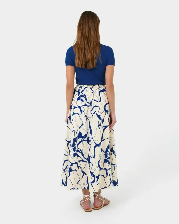 Forcast Jayleen Midi Skirt Women Midi and Maxi Skirts