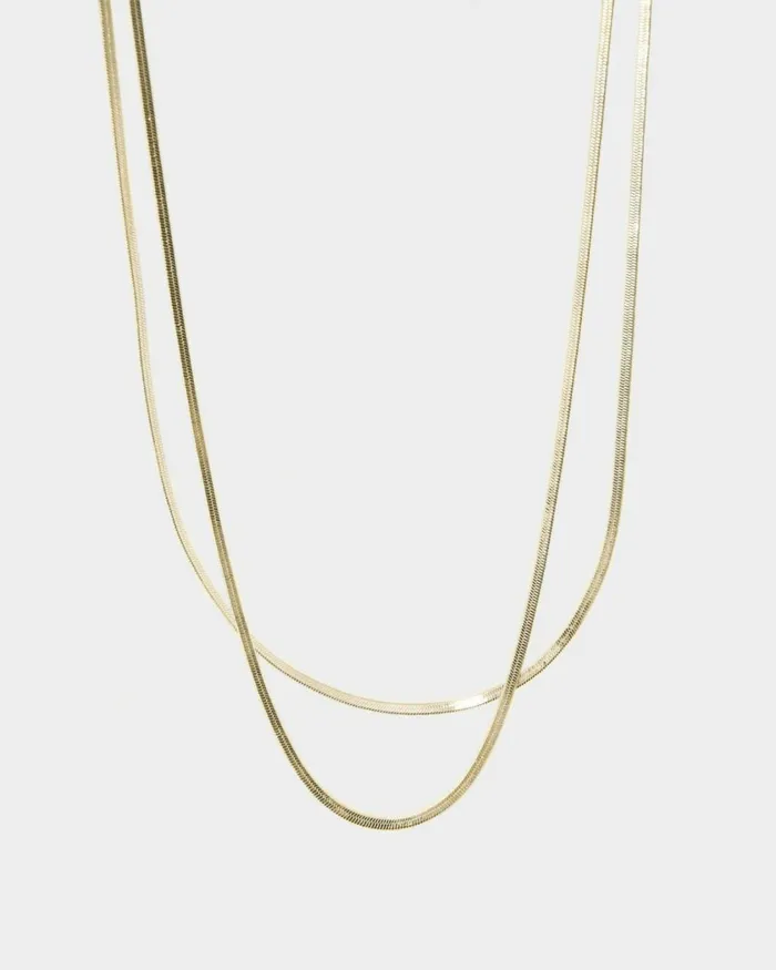 Forcast Jaylen Necklace Gold Women Necklaces