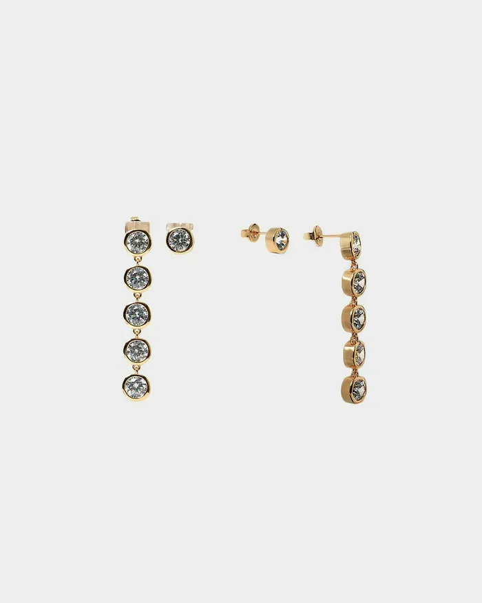 Forcast Jemma 16k Gold 2pc Earring Set Gold Women Earrings