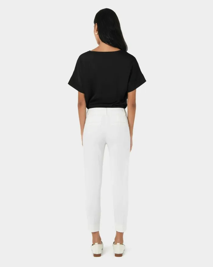 Forcast Josie 2 Cropped Notch Pants Stoneivorynavylight Greyblack Women Cropped Pants