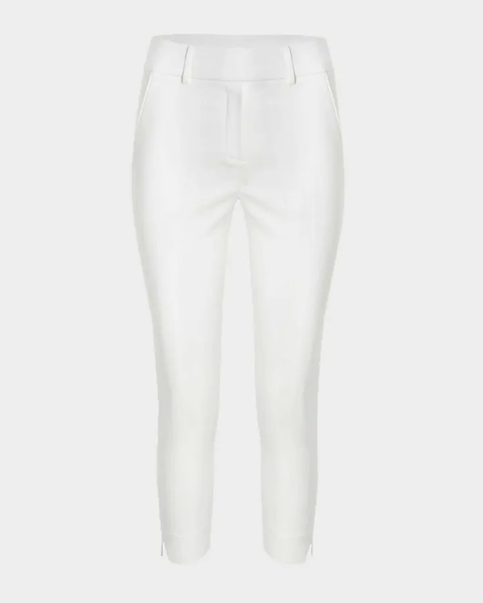 Forcast Josie 2 Cropped Notch Pants Stoneivorynavylight Greyblack Women Cropped Pants