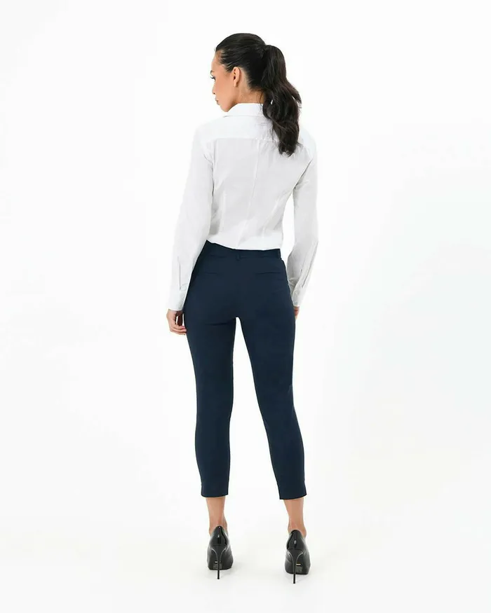 Forcast Josie 2 Cropped Notch Pants Stoneivorynavylight Greyblack Women Cropped Pants
