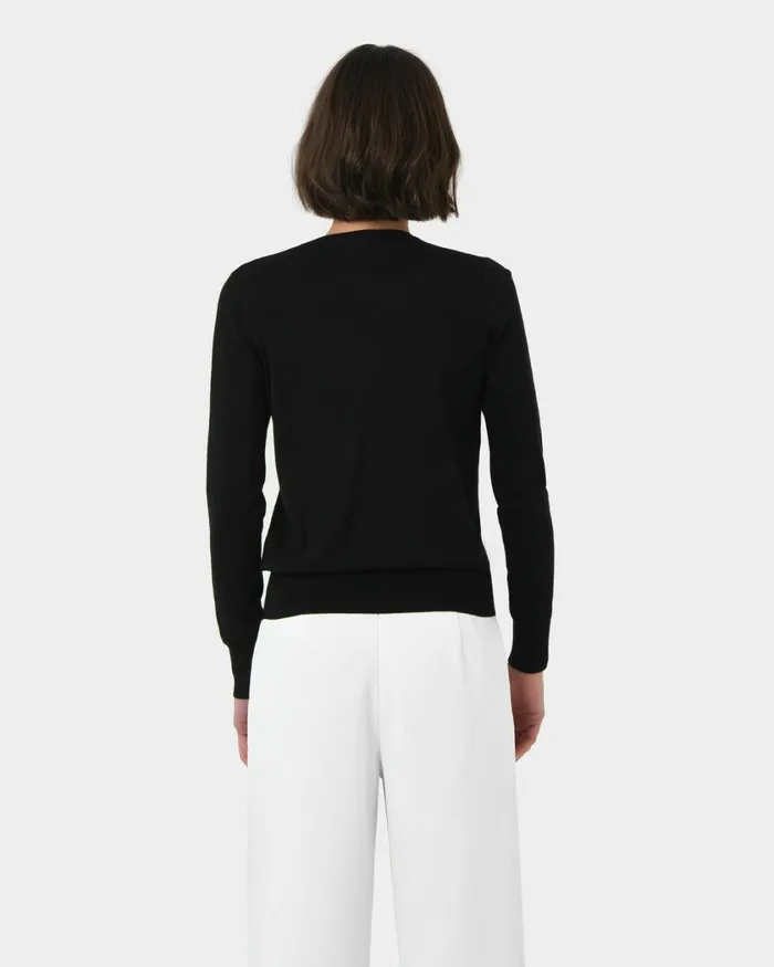 Forcast Joyce Knit Cardigan Blossomtrue Blueoriental Bluesand Beigeivorynavygreyblack Women TShirts and Tops