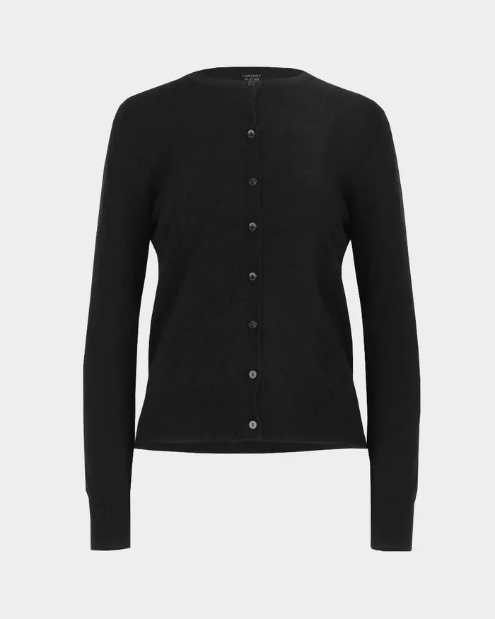 Forcast Joyce Knit Cardigan Blossomtrue Blueoriental Bluesand Beigeivorynavygreyblack Women TShirts and Tops