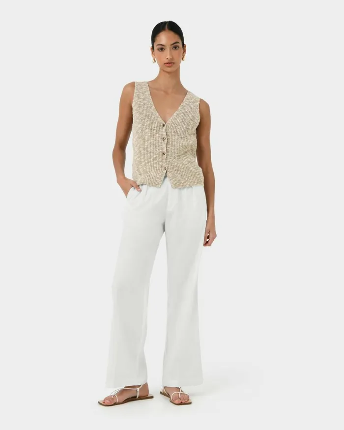 Forcast Judith Knit Vest Women TShirts and Tops