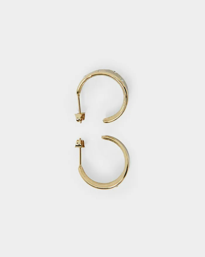 Forcast Jules 16k Gold Plated Earrings Gold Women Earrings