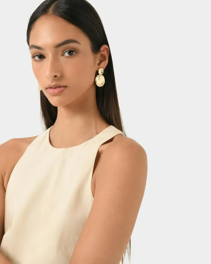 Forcast Kailee Earrings Gold Women Earrings