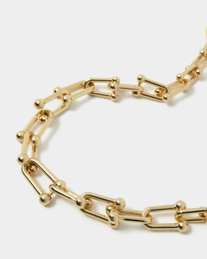 Forcast Karoline Gold Plated Necklace Gold Women Necklaces