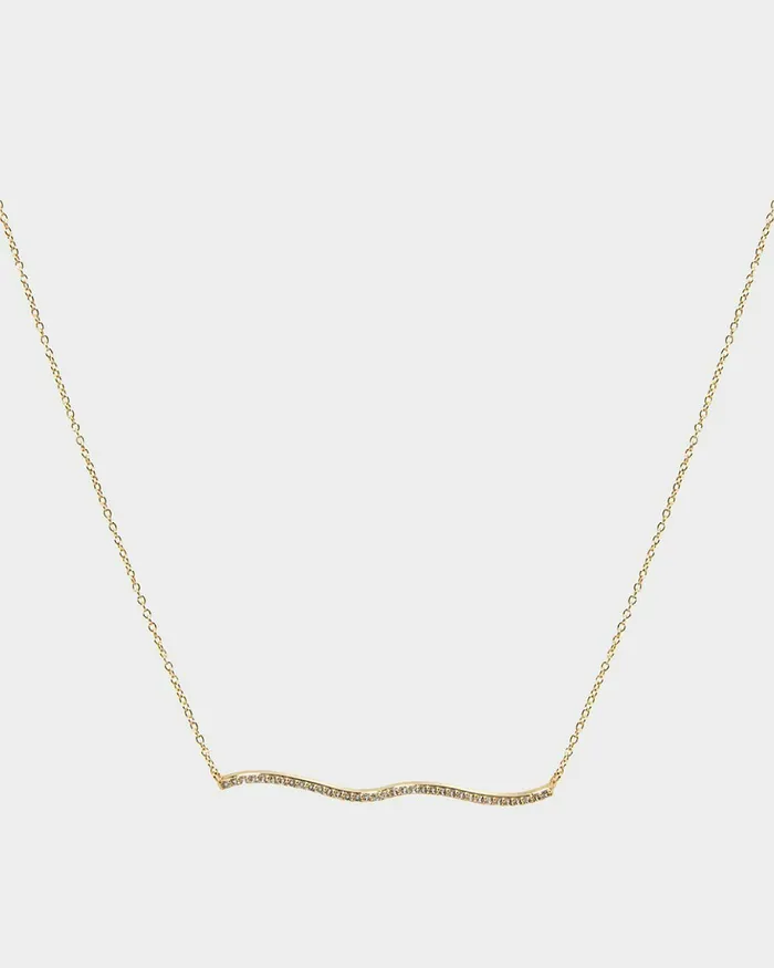 Forcast Kaylee 16k Gold Necklace Gold Women Necklaces