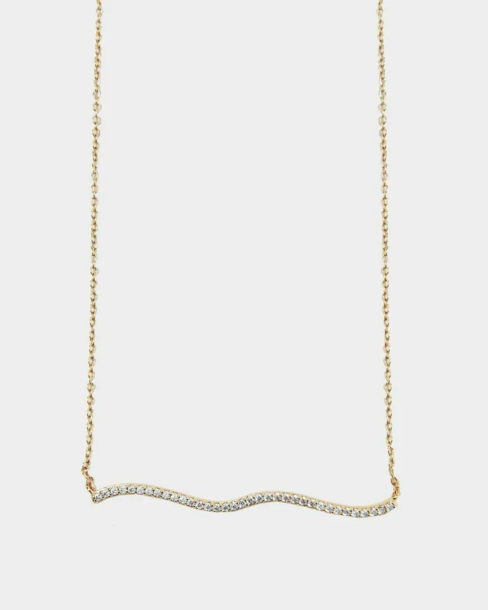 Forcast Kaylee 16k Gold Necklace Gold Women Necklaces