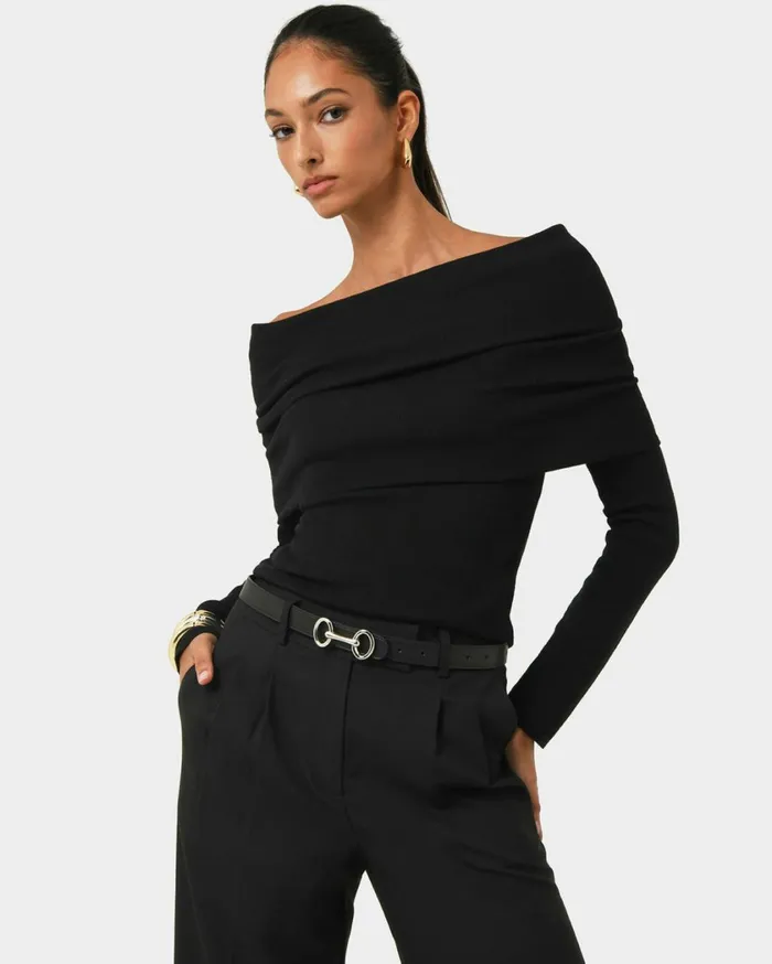 Forcast Kelly Leather Reversible Belt Women Belts