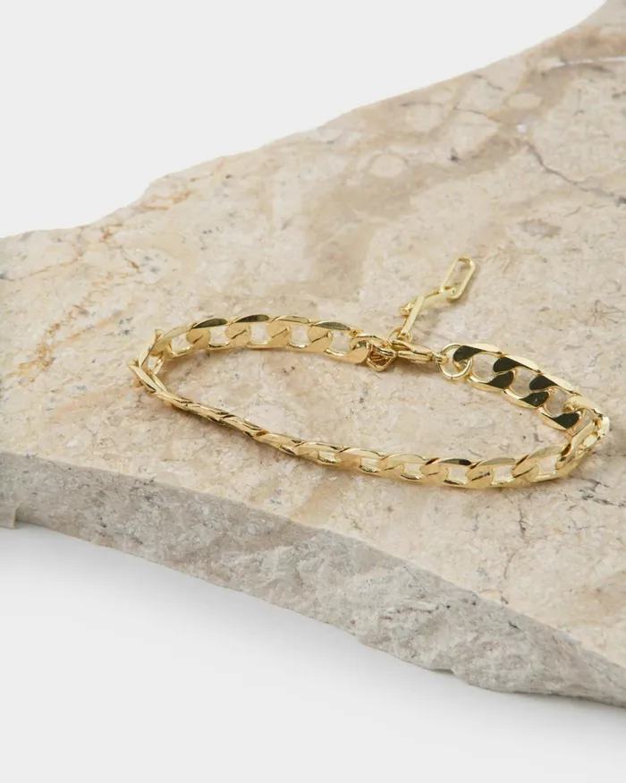 Forcast Kirra 16k Gold Plated Bracelet Gold Women Bracelets