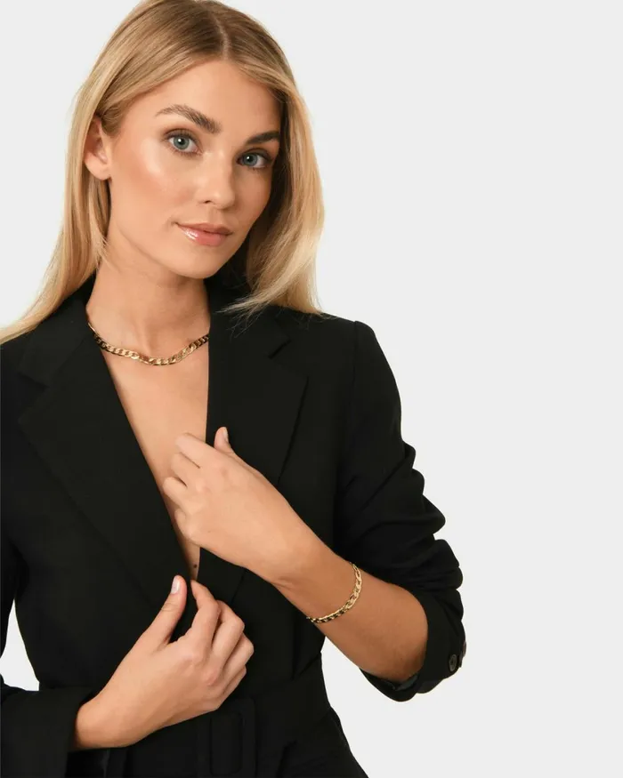 Forcast Kirra 16k Gold Plated Necklace Gold Women Necklaces