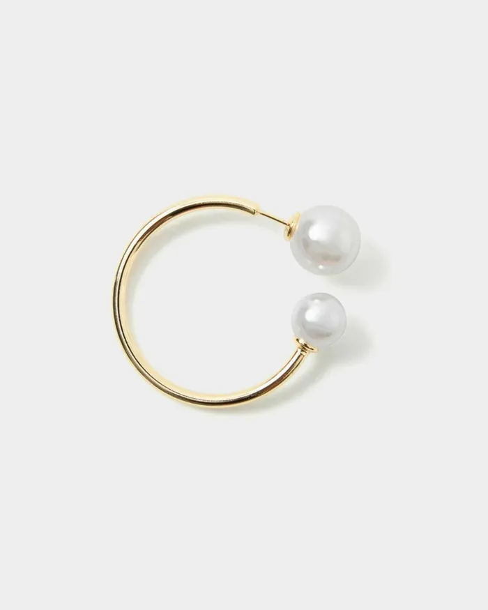Forcast Kyrie 16k Gold Plated Earrings Gold Women Earrings
