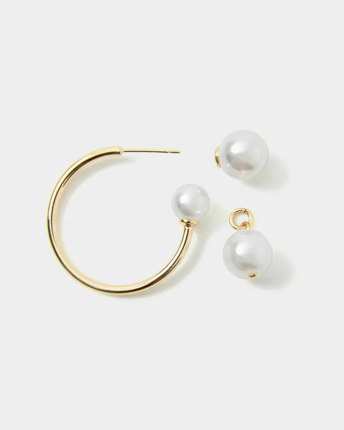 Forcast Kyrie 16k Gold Plated Earrings Gold Women Earrings