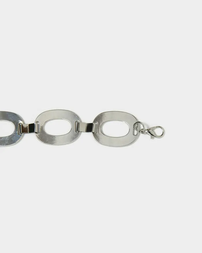 Forcast Lareina Chain Belt Silver Women Belts