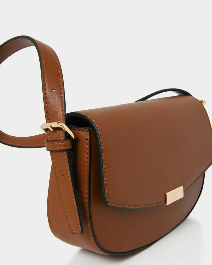 Forcast Leanna Shoulder Bag Tan Women Bags