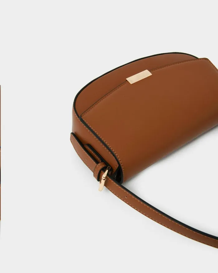 Forcast Leanna Shoulder Bag Tan Women Bags