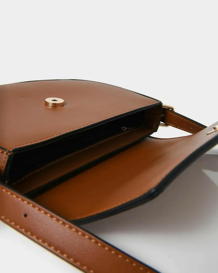 Forcast Leanna Shoulder Bag Tan Women Bags