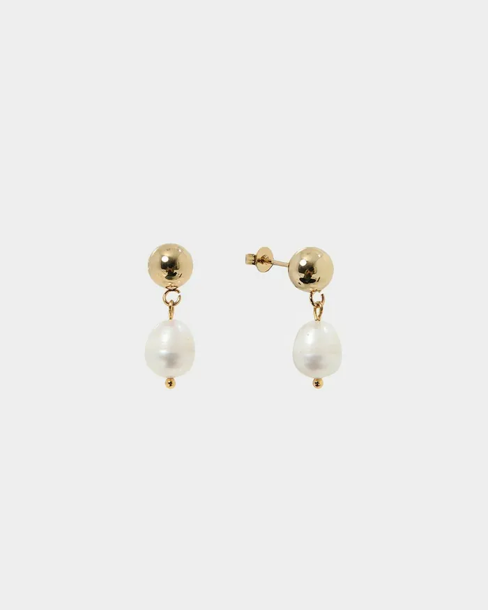 Forcast Lesly 16k Gold Plated Earrings Gold Women Earrings