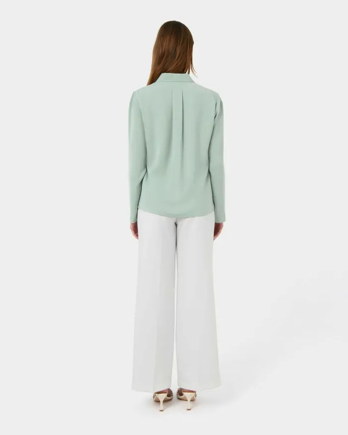 Forcast Lilian 2 Long Sleeve Blouse Light Coralsand Beigeecruivorylight Seafoamblack Women TShirts and Tops