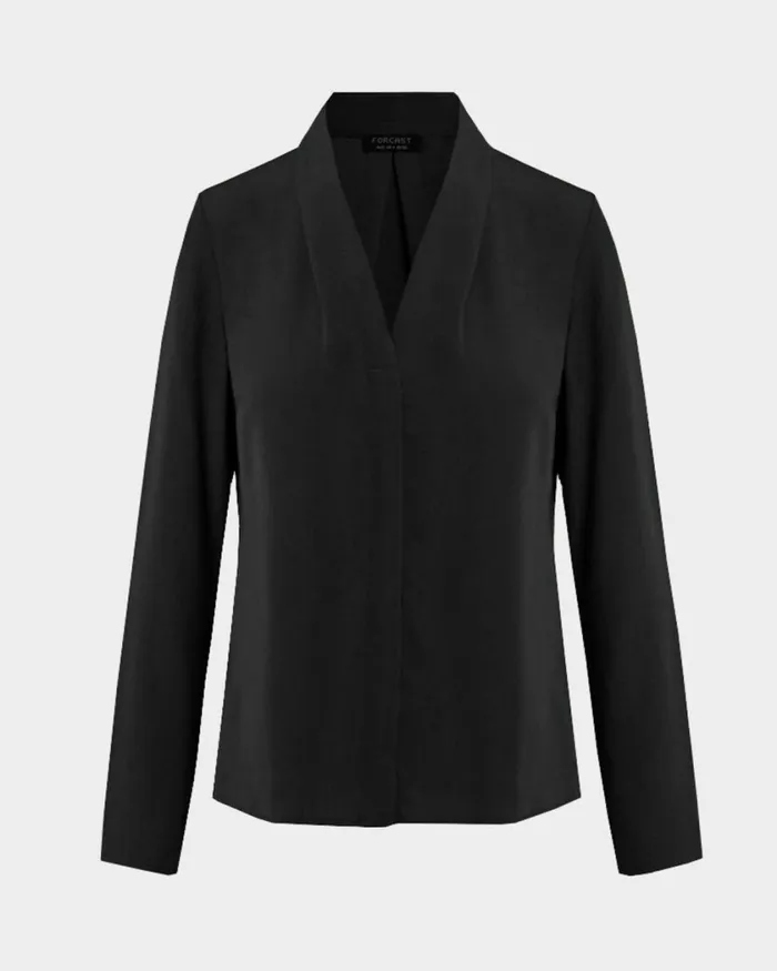 Forcast Lilian 2 Long Sleeve Blouse Light Coralsand Beigeecruivorylight Seafoamblack Women TShirts and Tops