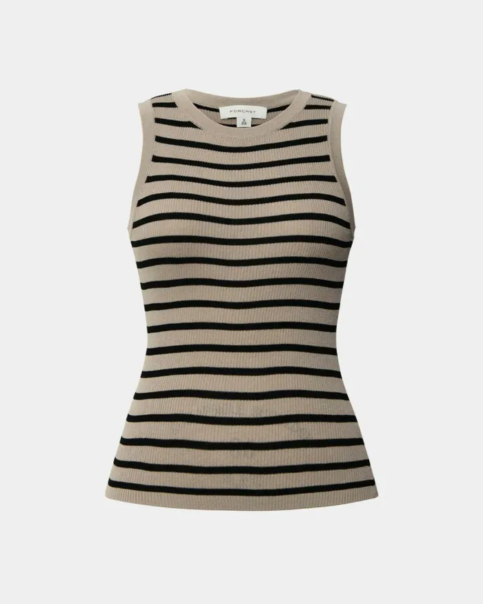 Forcast Lindy Knit Tank Top Women TShirts and Tops