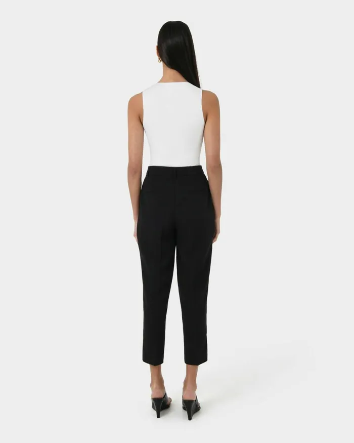 Forcast Liv Round Neck Tank Top Redtanivoryblack Women TShirts and Tops
