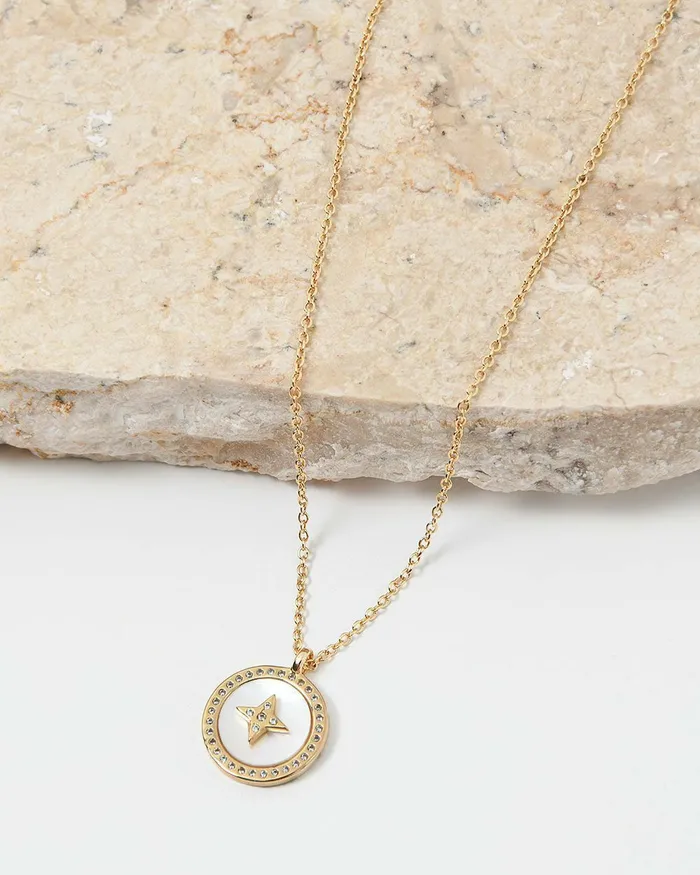 Forcast Macie 16k Gold Plated Necklace Gold Women Necklaces