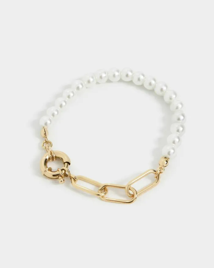 Forcast Maeve 16k Gold Plated Bracelet Gold Women Bracelets